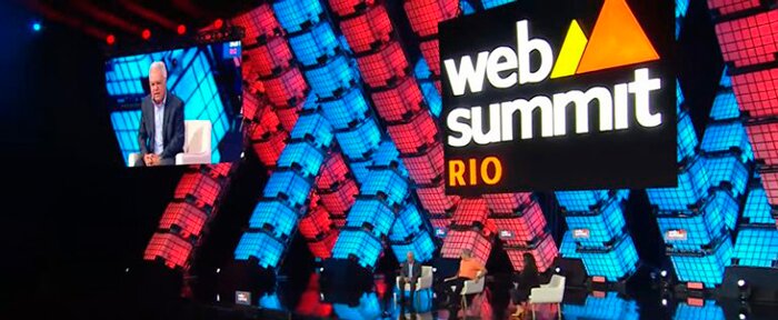 Meta esteve presente no Web Summit Rio 2023