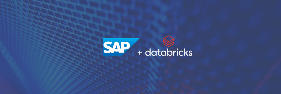 A imagem com a marca da SAP + Databricks pode ser usada para ilustrar sua notícia sobre a parceria estratégica.